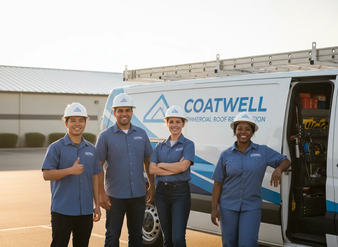 Commercial roof coating company in Cedar Valley, UT